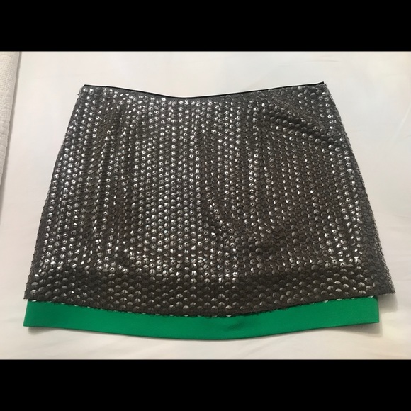 Diane Von Furstenberg mini skirt sequins - Picture 1 of 5